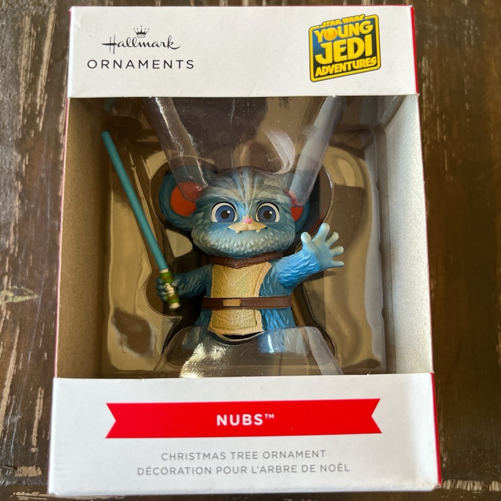 Hallmark Disney Star Wars Young Jedi Nubs Christmas Holiday Ornament New 2023